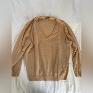 Cashmere Relaxed V-neck Sweater